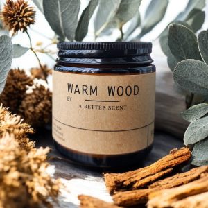 Warm Wood A Better Scent Nến Thơm Warm Wood