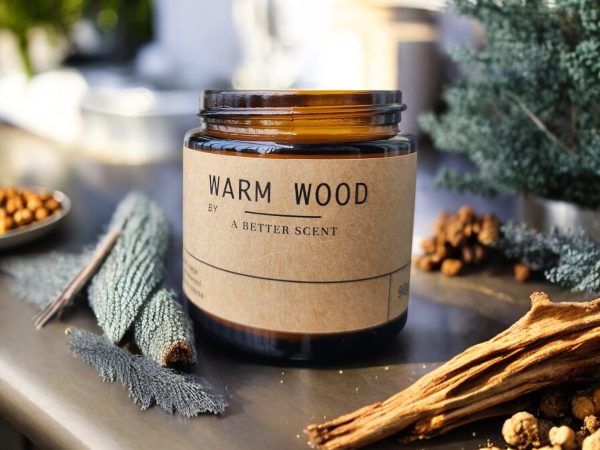 Warm Wood A Better Scent Nến Thơm Warm Wood